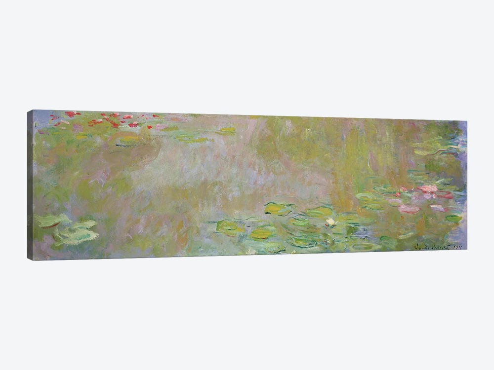 Waterlilies at Giverny, 1917  by Claude Monet 1-piece Canvas Print