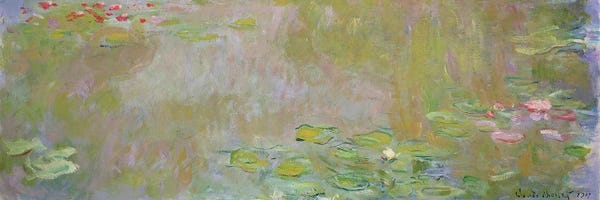 Claude Monet: Waterlilies at Giverny, 1917  by Claude Monet