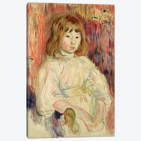Portrait Of Marcelle, 1895 Canvas Print #BMN7357} by Berthe Morisot Canvas Print