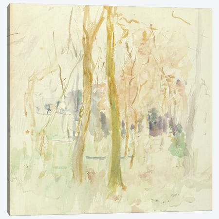 Red Trees, 1885 Canvas Print #BMN7361} by Berthe Morisot Canvas Print