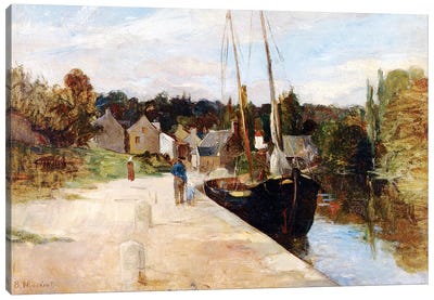 Rosbras, Brittany, 1866-67 Canvas Art Print