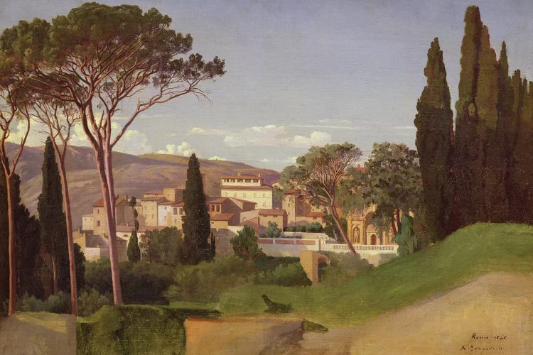 View of a Roman Villa, 1844  by Jean Achille Benouville wall art