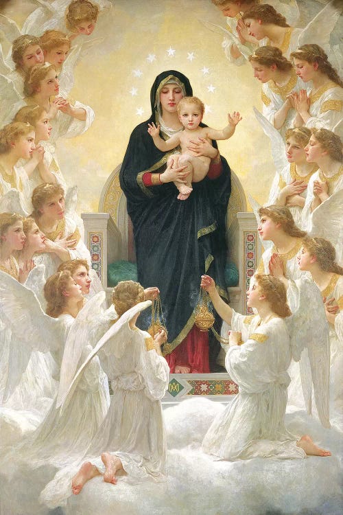 The Virgin with Angels, 1900 