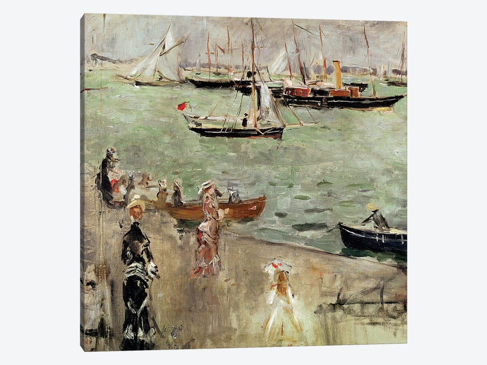 The Isle Of Wight, 1875 by Berthe Morisot 1-piece Canvas Art Print