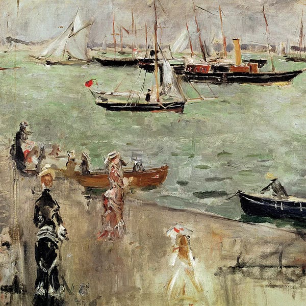 Isle of Wight: The Isle Of Wight, 1875 by Berthe Morisot