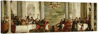 The Meal At The House Of Simon The Pharisee, After A Painting By Veronese, 1860 Canvas Art Print
