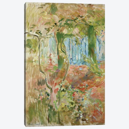 Undergrowth In Autumn, 1894 Canvas Print #BMN7397} by Berthe Morisot Canvas Art Print