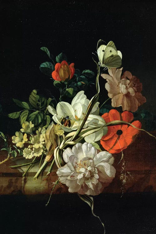 Still Life With Flowers by Rachel Ruysch wall art