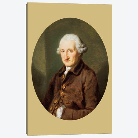 A Man Called Sir Robert Hervey, c.1780 Canvas Print #BMN7471} by Angelica Kauffmann Canvas Print