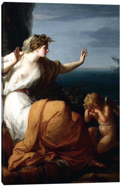 Ariadne Abandoned By Theseus Canvas Art Print