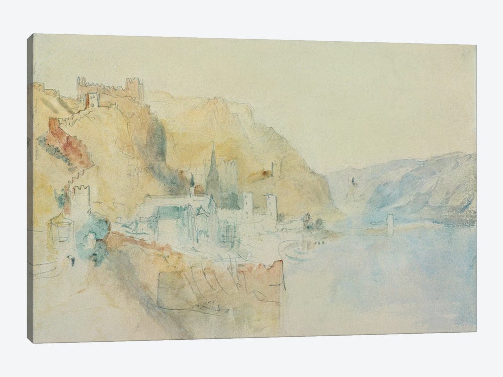 On The Rhine  by J.M.W. Turner 1-piece Canvas Artwork