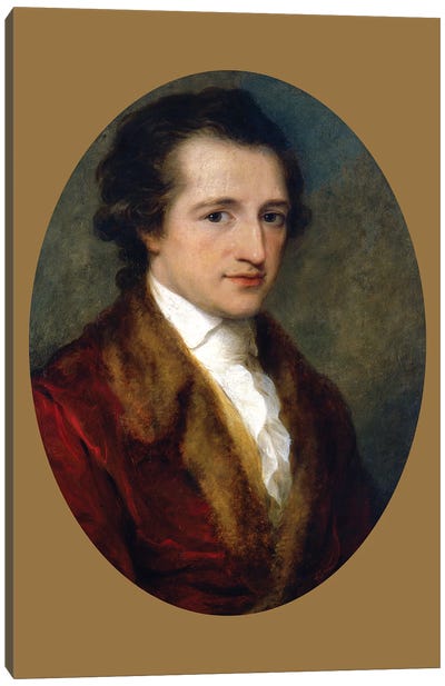 Johann Wolfgang von Goethe, 1787-88 Canvas Art Print