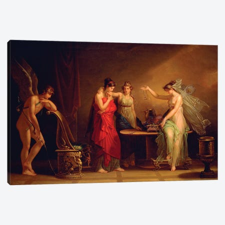 Legend Of Cupid And Psyche Canvas Print #BMN7499} by Angelica Kauffmann Art Print