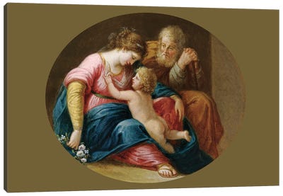 The Holy Family Canvas Art Print