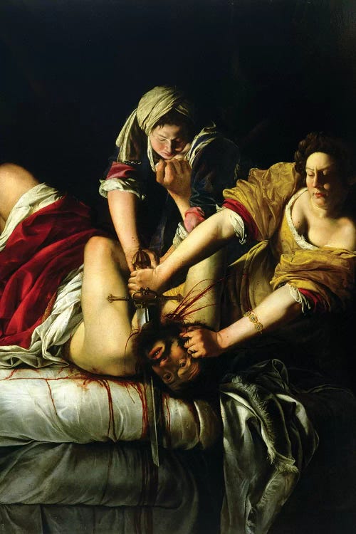 Judith Slaying Holofernes (Galleria degli Uffizi), 1612-21