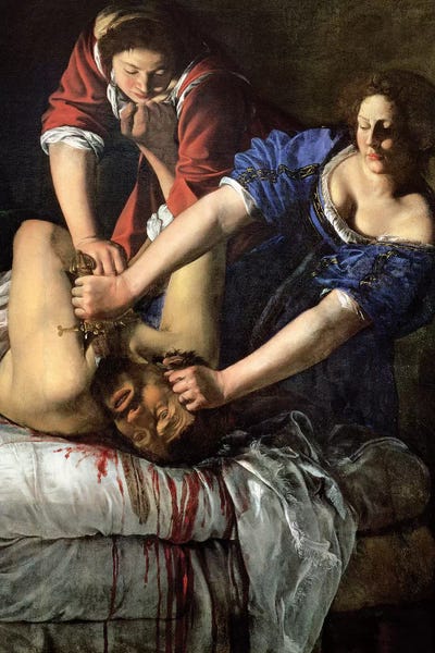 Baroque: Judith Slaying Holofernes (Museo di Capodimonte) by Artemisia Gentileschi