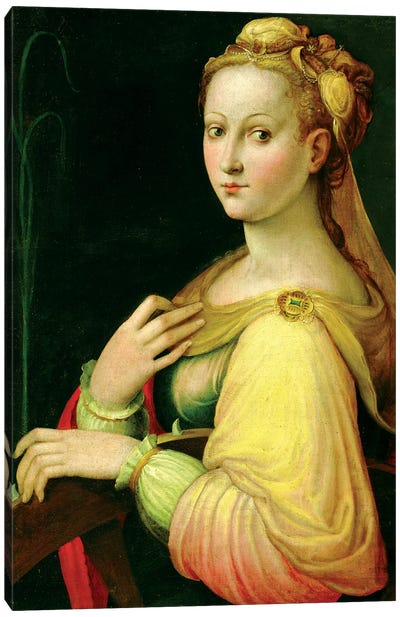 St. Catherine Of Alexandria Canvas Art Print