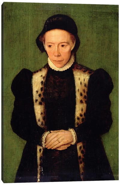 Portrait Of A Woman Canvas Art Print