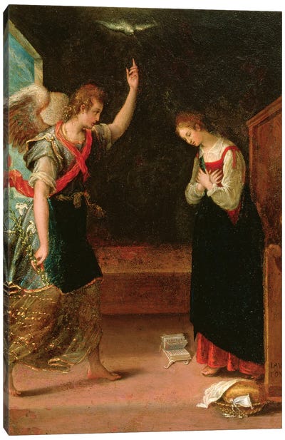 The Annunciation Canvas Art Print