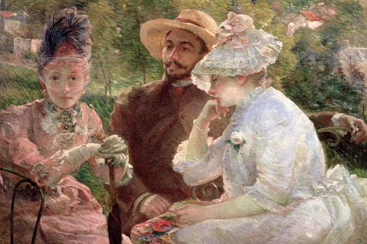 On The Terrace At The Sevres, 1880