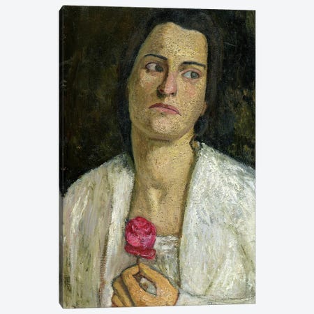 The Sculptress Clara Rilke-Westhoff, 1905 Canvas Print #BMN7653} by Paula Modersohn-Becker Art Print