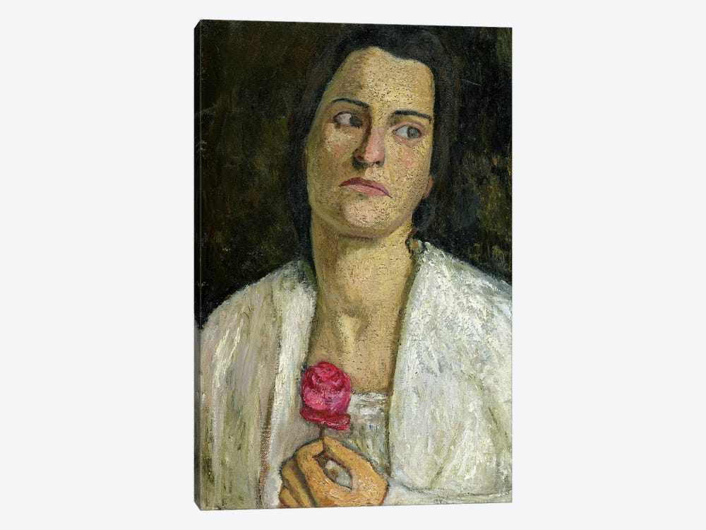 The Sculptress Clara Rilke-Westhoff, 1905 by Paula Modersohn-Becker 1-piece Canvas Print