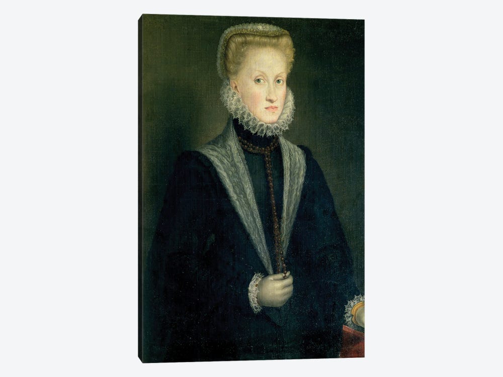 Anna Of Austria, Queen Of Spain, Wife Of Philip II Of Spain, c.1573 1-piece Canvas Art Print