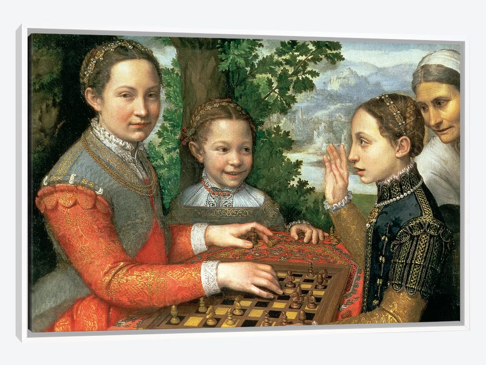 Sofonisba Anguissola - A game of chess [1555]
