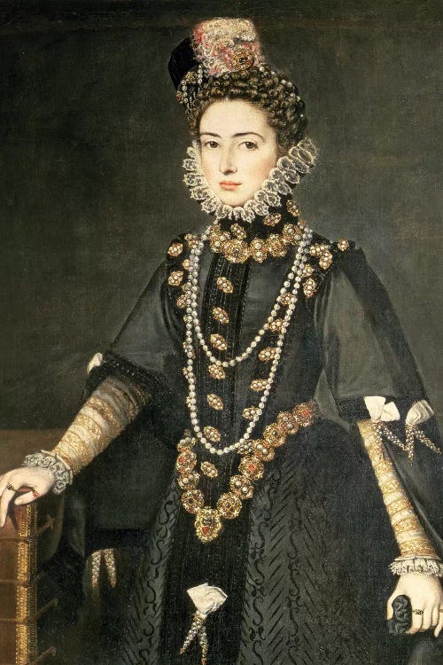 Infanta Catalina Micaela, Duchess Of Savoy, Daughter Of Philip II Of Spain And Isabella Of Valois, 1584