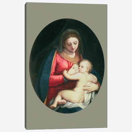 Madonna And Child, 1598 Canvas Print #BMN7670} by Sofonisba Anguissola Art Print