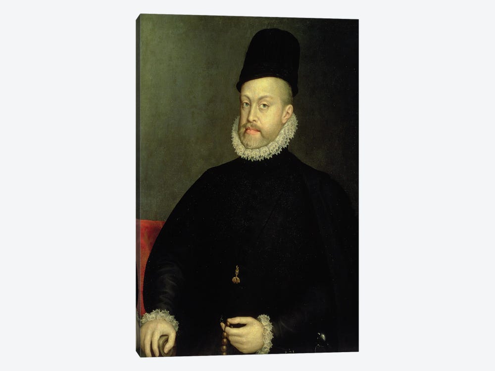 Philip II, 1565 (Original, Pre-Restoration) 1-piece Canvas Artwork
