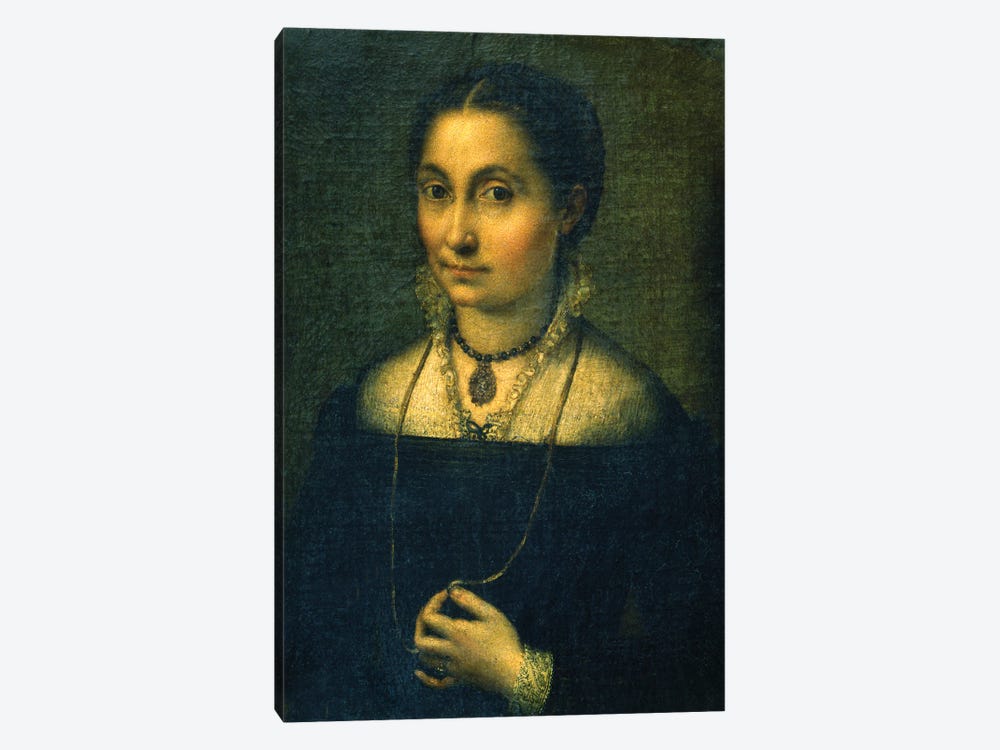 Portrait Of Elena by Sofonisba Anguissola 1-piece Canvas Print