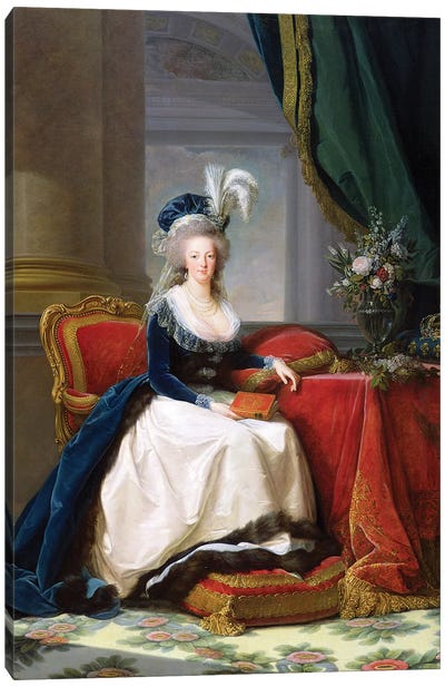 Marie Antoinette, 1788 Canvas Art Print - Marie Antoinette