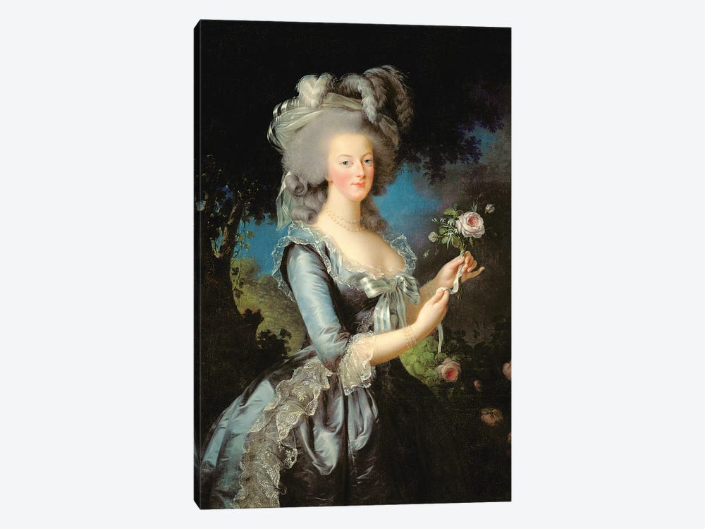 Marie Antoinette With A Rose, 1783 by Elisabeth Louise Vigee Le Brun 1-piece Art Print