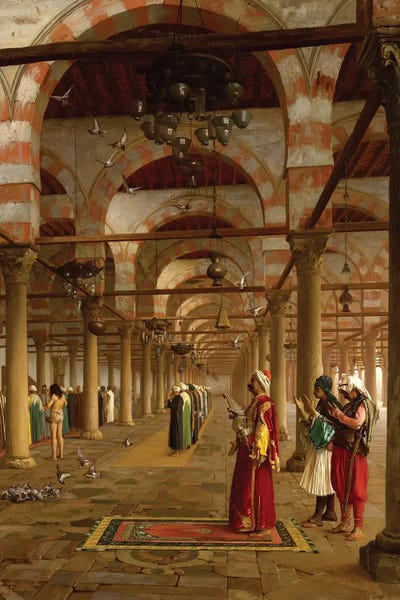 Jean Leon Gerome: Prayer In The Mosque, 1871 by Jean Leon Gerome
