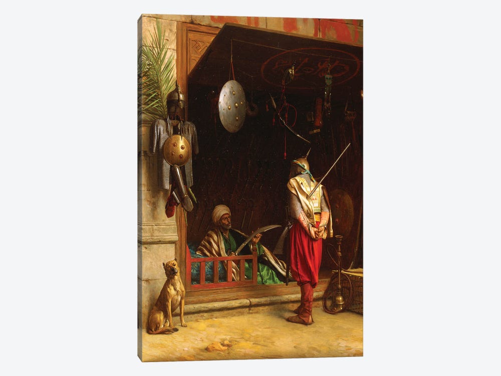 The Arms Market In Cairo 1-piece Canvas Art Print