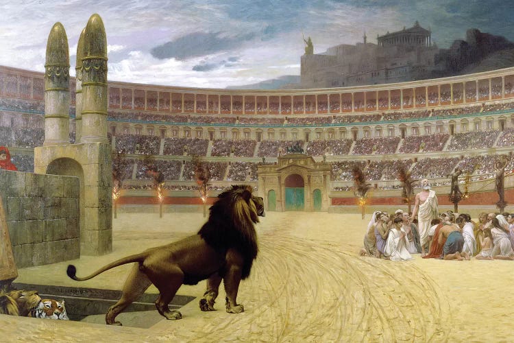 The Christian Martyr's Last Prayer, 1863-83