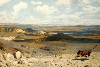 The Pursuit (Le Poursuite), 1889 by Jean Leon Gerome canvas print