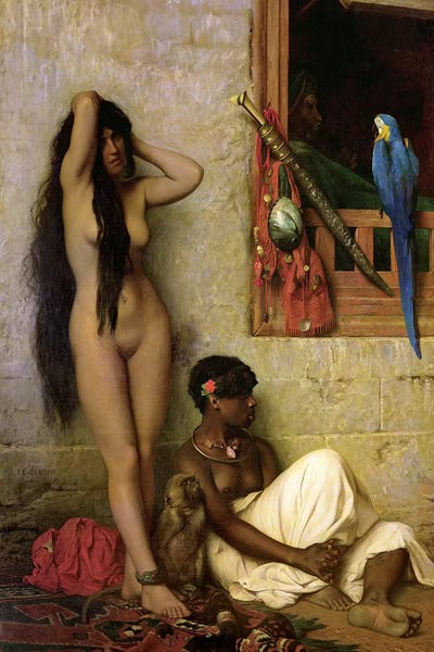 Jean Leon Gerome: The Slave For Sale, 1873 by Jean Leon Gerome