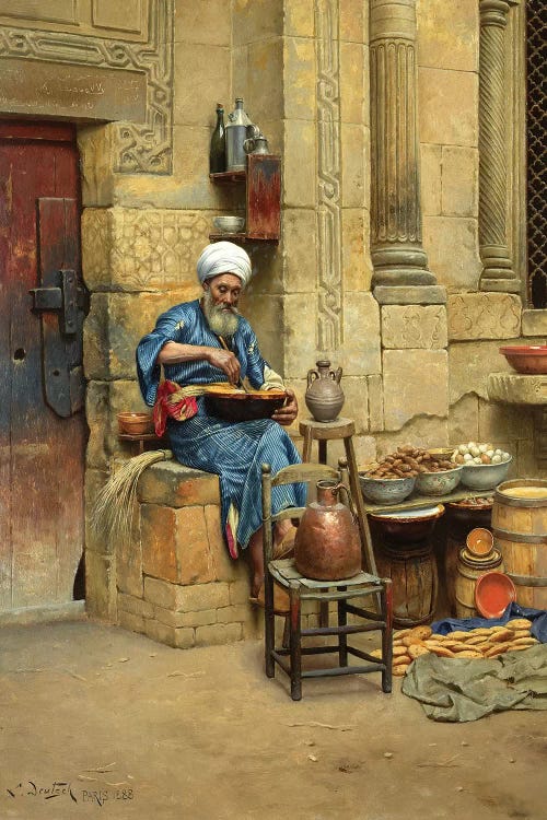 Street Merchant, 1888