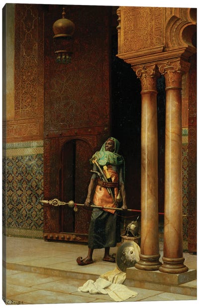 The Harem Guard Canvas Art Print - Orientalism