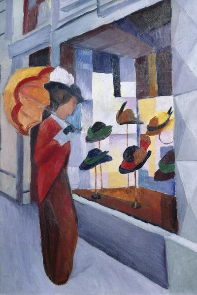Expressionism: The Milliner's Shop, 1914 by August Macke
