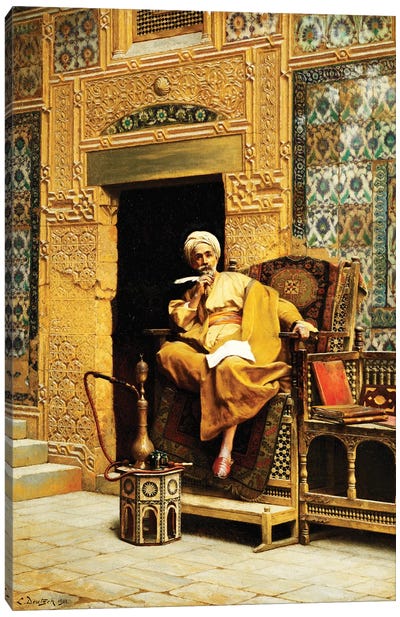 The Scribe, 1911 Canvas Art Print - Middle Eastern Culture