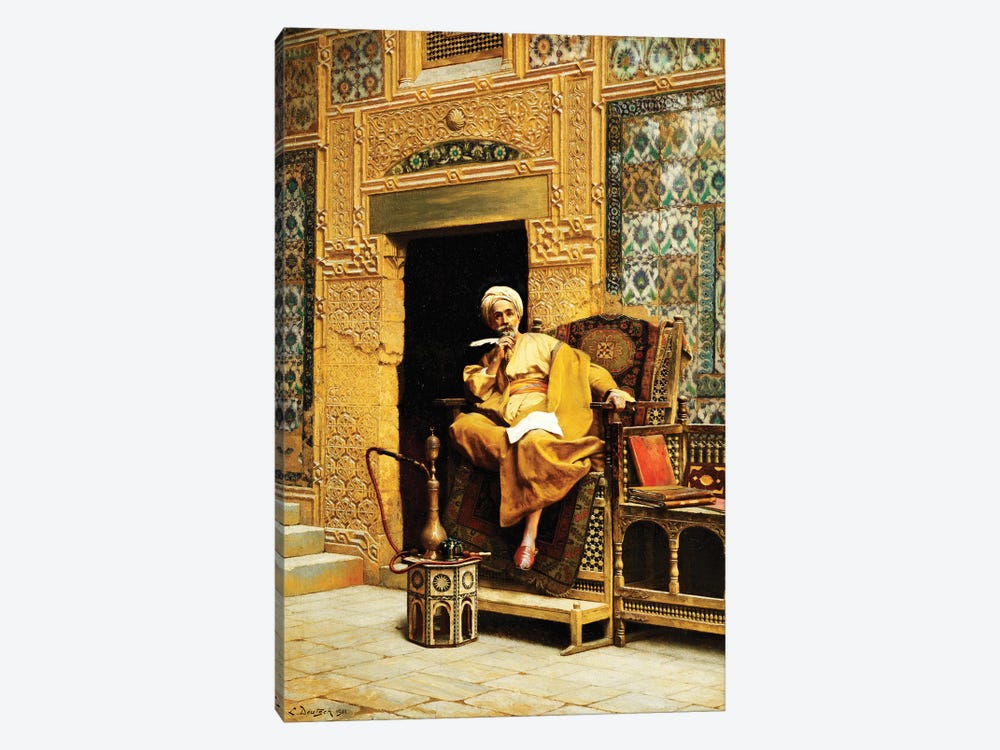 The Scribe, 1911 by Ludwig Deutsch 1-piece Canvas Wall Art