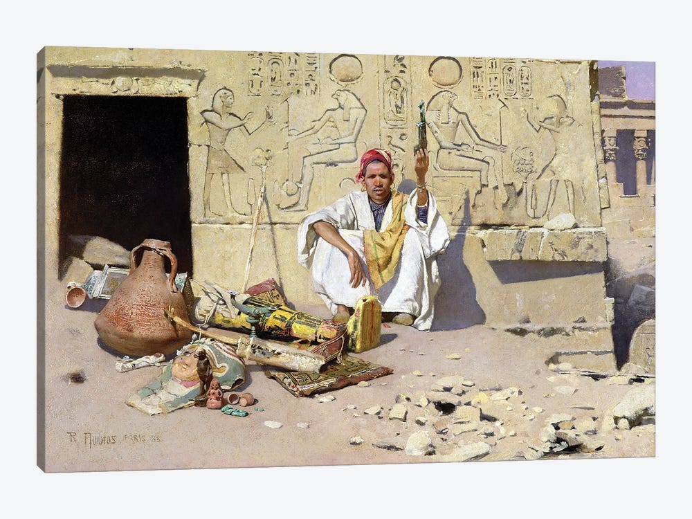 The Seller Of Artefacts, 1885 1-piece Canvas Print