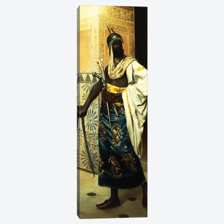 Nubian Guard Canvas Print #BMN7765} by Rudolf Weisse Canvas Art