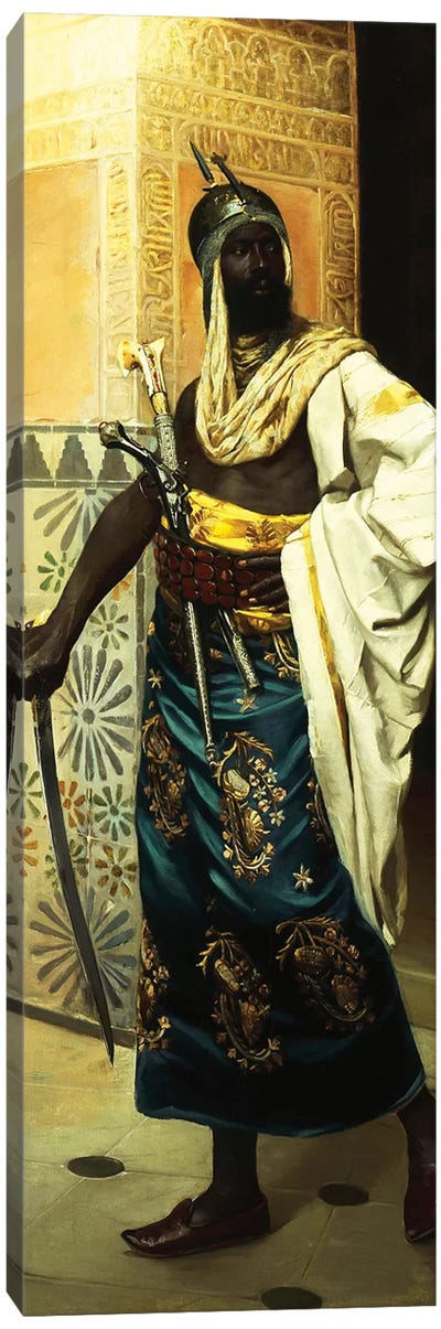 Nubian Guard Canvas Art Print - Orientalism Art