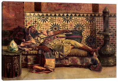 The Narghileh Canvas Art Print