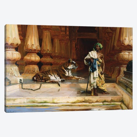 The Palace Guards Canvas Print #BMN7774} by Rudolphe Ernst Art Print
