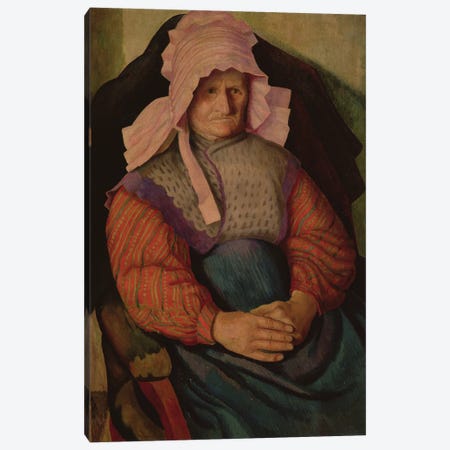 Mrs. Box, 1919 Canvas Print #BMN7795} by Dora Carrington Canvas Print